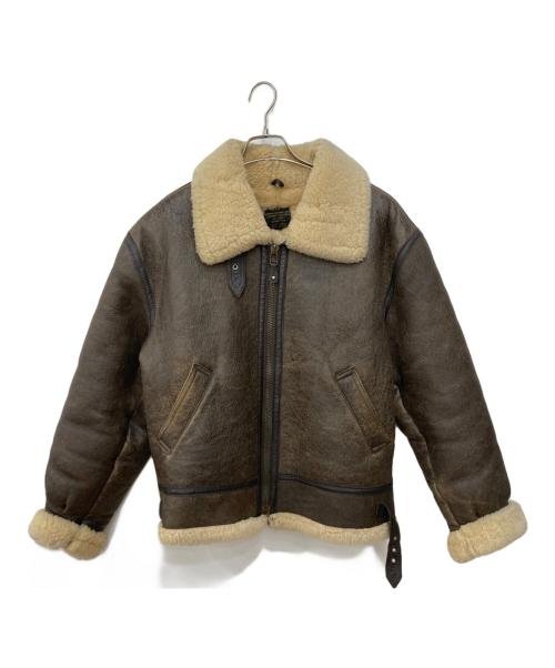 TYPE B-3（TYPE B-3）TYPE B-3 (TYPE B-3) TYPE B-3ムートンジャケット ブラウン サイズ:Mの古着・服飾アイテム