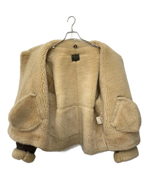 TYPE B-3（TYPE B-3）TYPE B-3 (TYPE B-3) TYPE B-3ムートンジャケット ブラウン サイズ:Mの古着・服飾アイテム