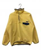 Patagoniaパタゴニア）の古着「90’sシンチラスナップフリースプルオーバー」｜イエロー