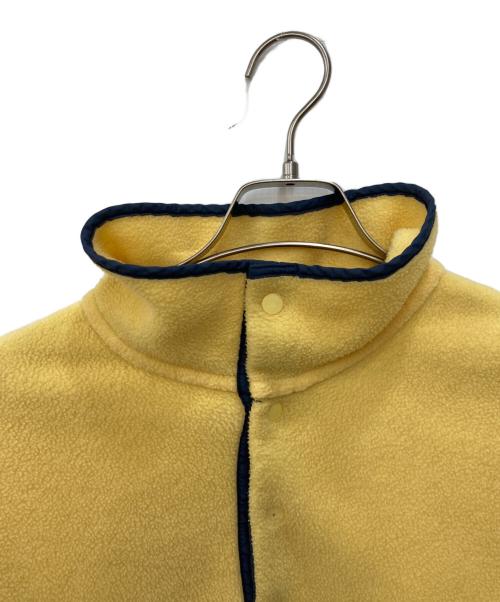 Patagonia（パタゴニア）Patagonia (パタゴニア) 90’sシンチラスナップフリースプルオーバー イエロー サイズ:Mの古着・服飾アイテム