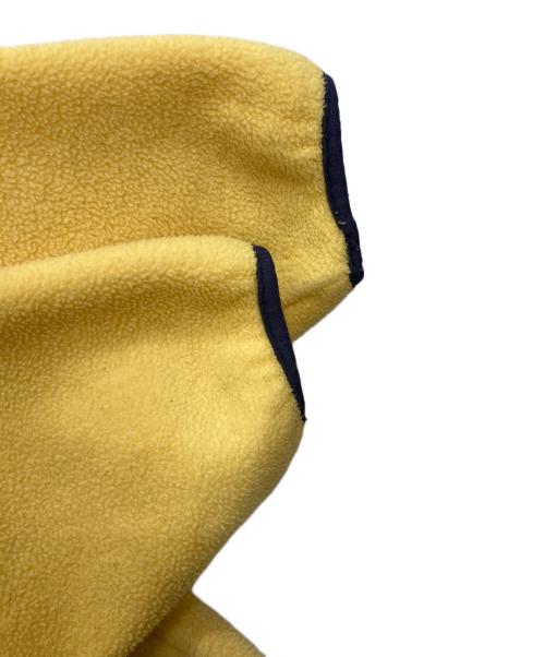 Patagonia（パタゴニア）Patagonia (パタゴニア) 90’sシンチラスナップフリースプルオーバー イエロー サイズ:Mの古着・服飾アイテム