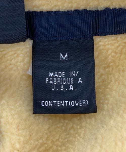 Patagonia（パタゴニア）Patagonia (パタゴニア) 90’sシンチラスナップフリースプルオーバー イエロー サイズ:Mの古着・服飾アイテム