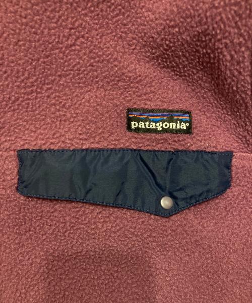 Patagonia（パタゴニア）Patagonia (パタゴニア) 90’sシンチラスナップフリースプルオーバー パープル サイズ:1の古着・服飾アイテム
