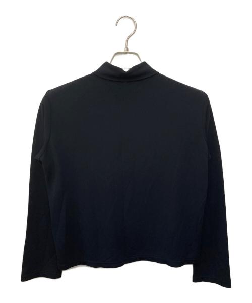 ISSEY MIYAKE（イッセイミヤケ）ISSEY MIYAKE (イッセイミヤケ) ナイロンハーフジッププルオーバー ブラック サイズ:Mの古着・服飾アイテム