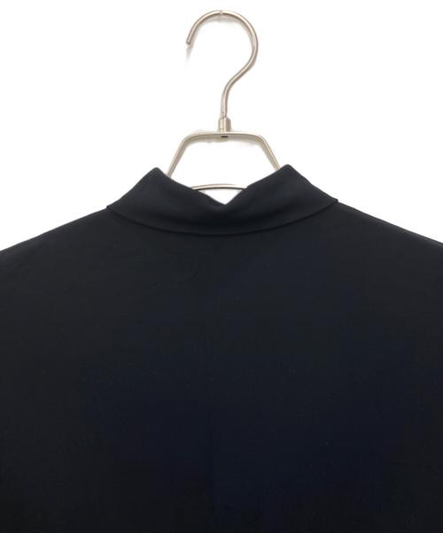ISSEY MIYAKE（イッセイミヤケ）ISSEY MIYAKE (イッセイミヤケ) ナイロンハーフジッププルオーバー ブラック サイズ:Mの古着・服飾アイテム