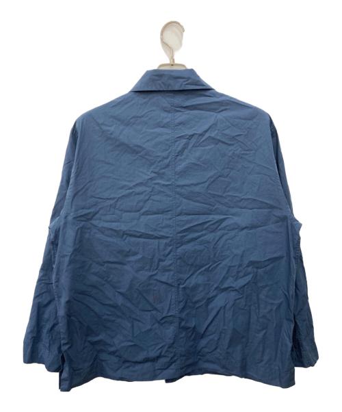 MARGARET HOWELL（マーガレットハウエル）MARGARET HOWELL (マーガレットハウエル) FINE COMPACT COTTON POPLIN Shirt ネイビー サイズ:Ｌの古着・服飾アイテム