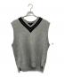 MHL（マーガレットハウエル）の古着「TOUGH WOOL RIB VEST」｜グレー
