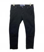 JACOB COHENヤコブコーエン）の古着「NICK SLIMデニムパンツ」｜ブラック