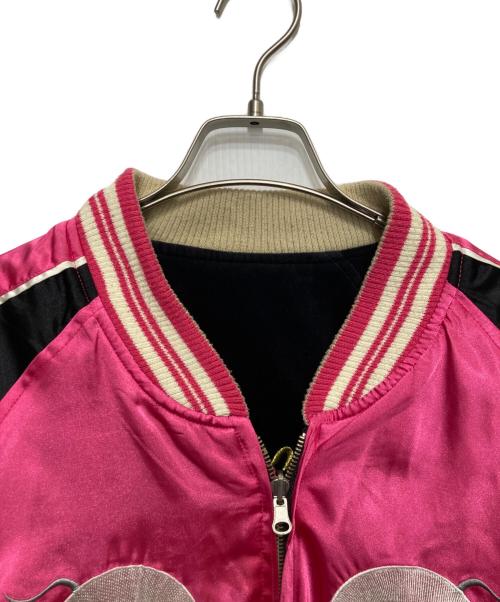 JUNGLE STORM（ジャングルストーム）JUNGLE STORM (ジャングルストーム) リバーシブルスカジャン ブラック サイズ:Lの古着・服飾アイテム