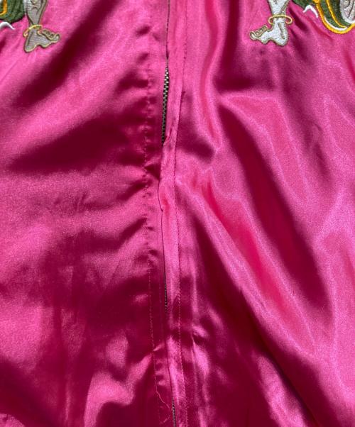 JUNGLE STORM（ジャングルストーム）JUNGLE STORM (ジャングルストーム) リバーシブルスカジャン ブラック サイズ:Lの古着・服飾アイテム