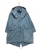 FRED PERRYフレッドペリー）の古着「Denim Fishtail Parka」｜インディゴ