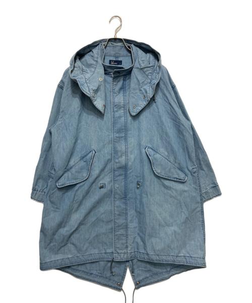 FRED PERRY（フレッドペリー）FRED PERRY (フレッドペリー) Denim Fishtail Parka インディゴ サイズ:SIZE 8の古着・服飾アイテム