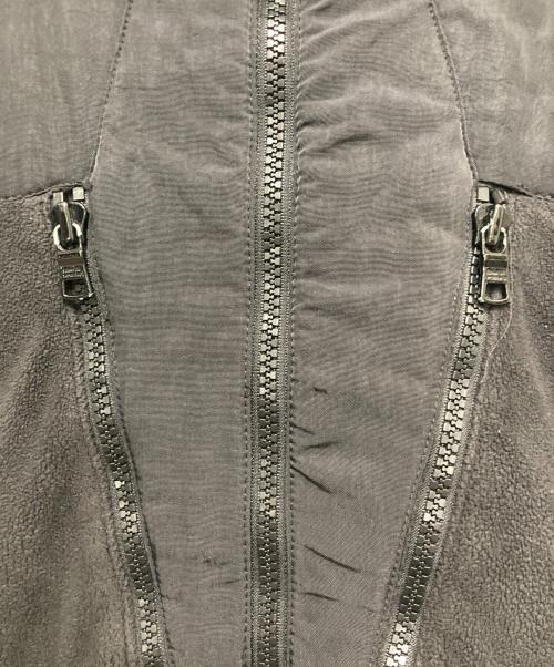 ARMANI EXCHANGE（アルマーニ エクスチェンジ）ARMANI EXCHANGE (アルマーニ エクスチェンジ) 切替フリースジャケット ブラック サイズ:XXL/TTGの古着・服飾アイテム
