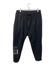 DSQUARED2（ディースクエアード）の古着「ICON プリントスウェットパンツ」｜ブラック