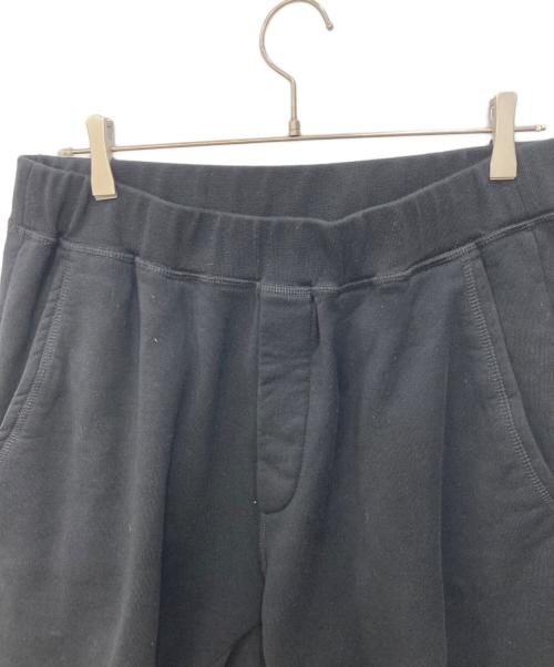 DSQUARED2（ディースクエアード）DSQUARED2 (ディースクエアード) ICON プリントスウェットパンツ ブラック サイズ:Ｌの古着・服飾アイテム