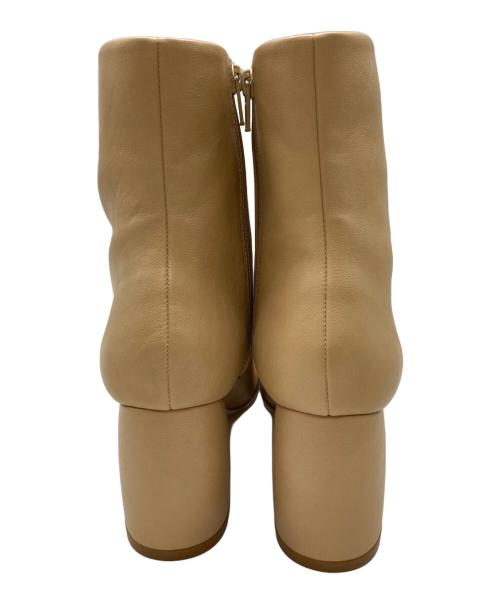 TODAYFUL（トゥデイフル）TODAYFUL (トゥデイフル) Square Short Boots ベージュ サイズ:37 未使用品の古着・服飾アイテム