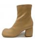 TODAYFUL (トゥデイフル) Square Short Boots ベージュ サイズ:37 未使用品：8000円