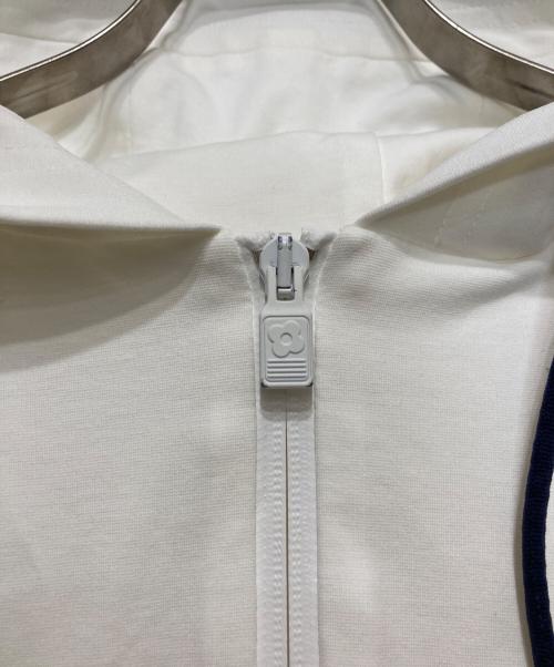 LARDINI（ラルディーニ）LARDINI (ラルディーニ) ダブルジップパーカー ホワイト サイズ:48の古着・服飾アイテム