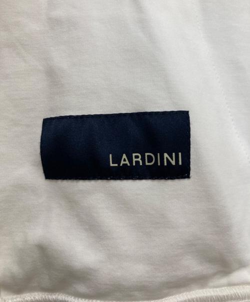LARDINI（ラルディーニ）LARDINI (ラルディーニ) ダブルジップパーカー ホワイト サイズ:48の古着・服飾アイテム