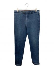 BERWICH（ベルウィッチ）の古着「YRETRO LONG ストレッチコットン ノータックデニム」｜インディゴ