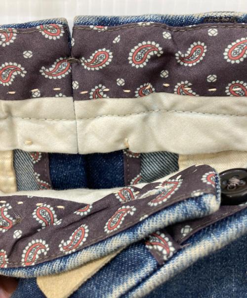 BERWICH（ベルウィッチ）BERWICH (ベルウィッチ) YRETRO LONG ストレッチコットン ノータックデニム インディゴ サイズ:50の古着・服飾アイテム