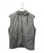 HERNOヘルノ）の古着「2way フーデッドベスト」｜グレー