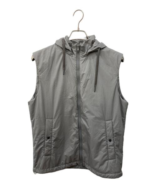 HERNO（ヘルノ）HERNO (ヘルノ) 2way フーデッドベスト グレー サイズ:50の古着・服飾アイテム