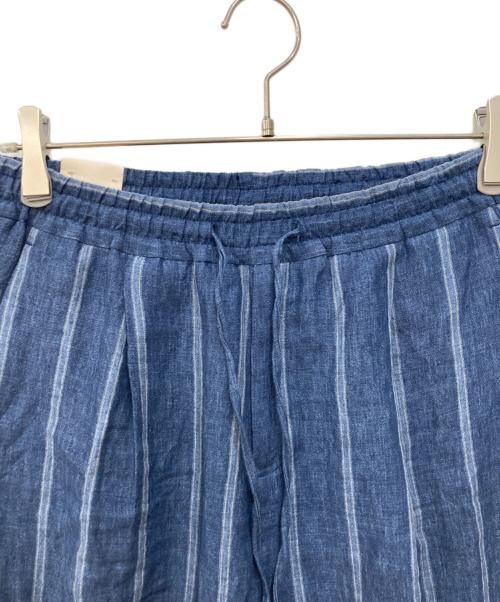 BRIGLIA 1949（ブリリア 1949）BRIGLIA 1949 (ブリリア 1949) WIMBLEDONS リネンパンツ インディゴ サイズ:46 未使用品の古着・服飾アイテム