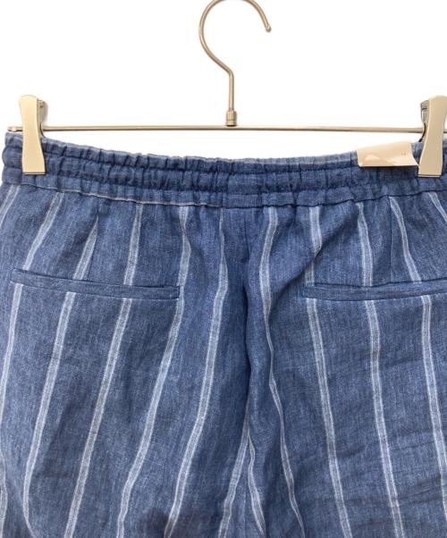 BRIGLIA 1949（ブリリア 1949）BRIGLIA 1949 (ブリリア 1949) WIMBLEDONS リネンパンツ インディゴ サイズ:46 未使用品の古着・服飾アイテム