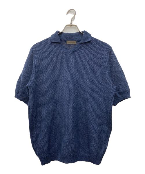 rinascente（リナシェンテ）rinascente (リナシェンテ) スキッパーポロ ネイビー サイズ:52の古着・服飾アイテム
