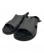 ZEUSゼウス）の古着「ストラップサンダル」｜ブラック