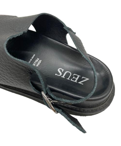 ZEUS（ゼウス）zeus (ゼウス) ストラップサンダル ブラック サイズ:43の古着・服飾アイテム