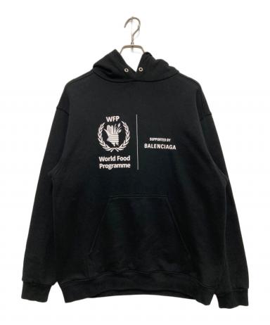 中古・古着通販】BALENCIAGA (バレンシアガ) WFPパーカー ブラック