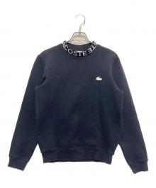 LACOSTE（ラコステ）の古着「クルーネックスウェット」｜ネイビー