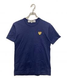 PLAY COMME des GARCONS（プレイコムデギャルソン）の古着「Printed Heart Tee」｜ネイビー
