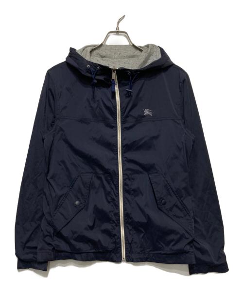 BURBERRY BLACK LABEL（バーバリーブラックレーベル）BURBERRY BLACK LABEL (バーバリーブラックレーベル) リバーシブルパーカー ネイビー サイズ:2の古着・服飾アイテム