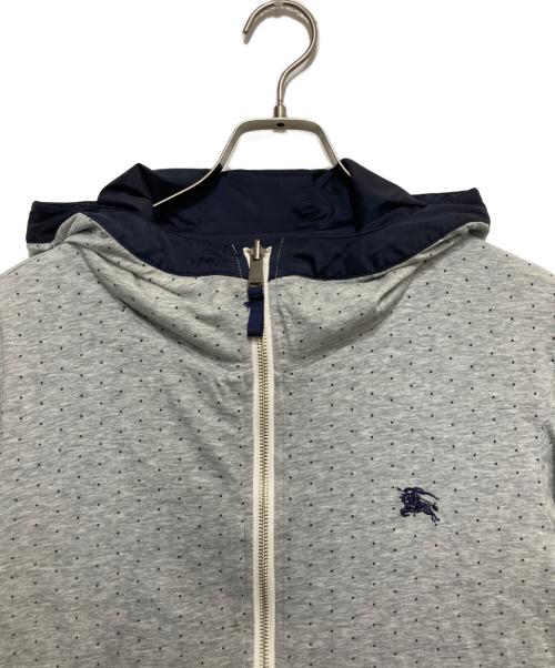 BURBERRY BLACK LABEL（バーバリーブラックレーベル）BURBERRY BLACK LABEL (バーバリーブラックレーベル) リバーシブルパーカー ネイビー サイズ:2の古着・服飾アイテム