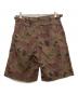 AURALEE (オーラリー) WASHED FINX CAMO TWILL GABARDINE SHORTS パープル サイズ:4：13000円