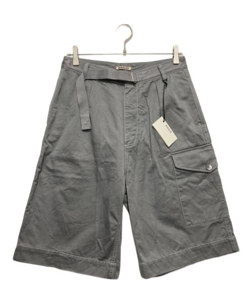 AURALEE（オーラリー）AURALEE (オーラリー) WASHED FINX LIGHT BIG CHINO SHORTS グレー サイズ:3の古着・服飾アイテム