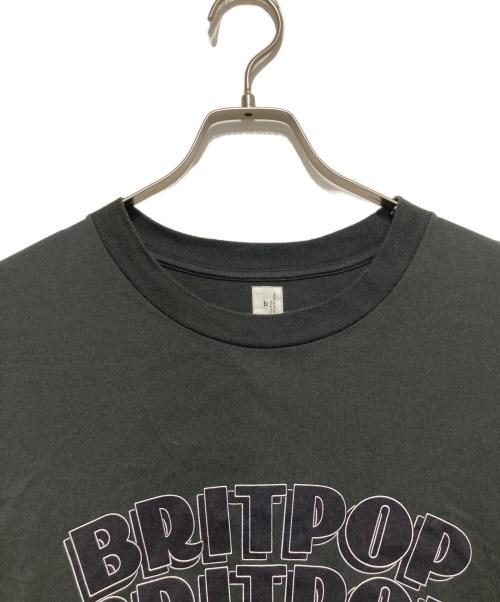 BLURHMS（ブラームス）BLURHMS (ブラームス) BRITPOP Print Tee STANDARD ブラック サイズ:3の古着・服飾アイテム