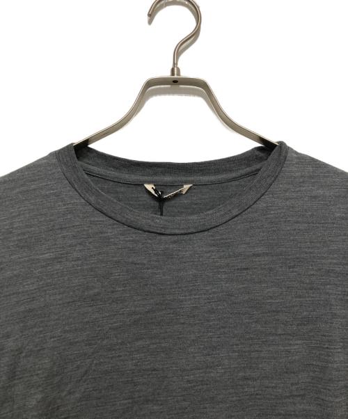 AURALEE（オーラリー）AURALEE (オーラリー) SUPER SOFT WOOL JERSEY TEE グレー サイズ:4の古着・服飾アイテム