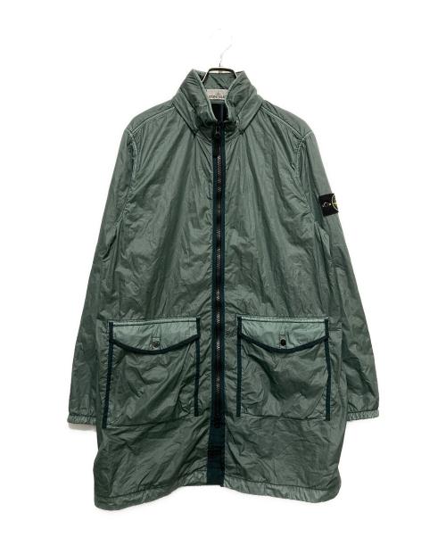 STONE ISLAND（ストーンアイランド）STONE ISLAND (ストーンアイランド) Lamy Flock Trench Coat グリーン サイズ:XLの古着・服飾アイテム