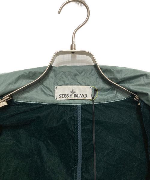 STONE ISLAND（ストーンアイランド）STONE ISLAND (ストーンアイランド) Lamy Flock Trench Coat グリーン サイズ:XLの古着・服飾アイテム