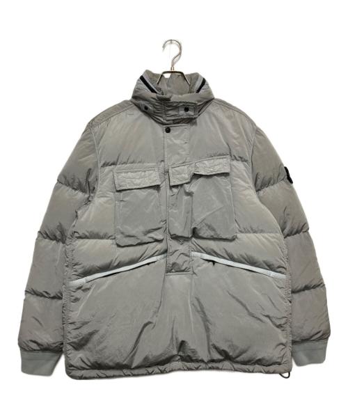 STONE ISLAND（ストーンアイランド）STONE ISLAND (ストーンアイランド) NYLON METAL DOWN-TC ANORAK グレー サイズ:Lの古着・服飾アイテム