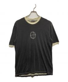 STONE ISLAND（ストーンアイランド）の古着「ロゴＴシャツ」｜ブラック