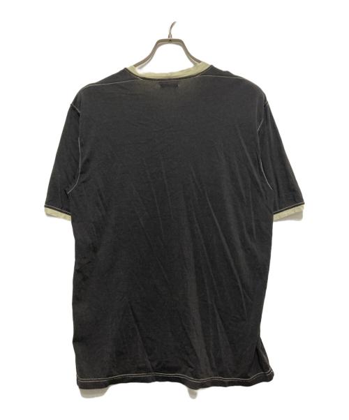 STONE ISLAND（ストーンアイランド）STONE ISLAND (ストーンアイランド) ロゴＴシャツ ブラック サイズ:Ⅿの古着・服飾アイテム