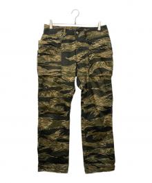 SASSAFRAS（ササフラス）の古着「フォールリーフパンツ」｜グリーン