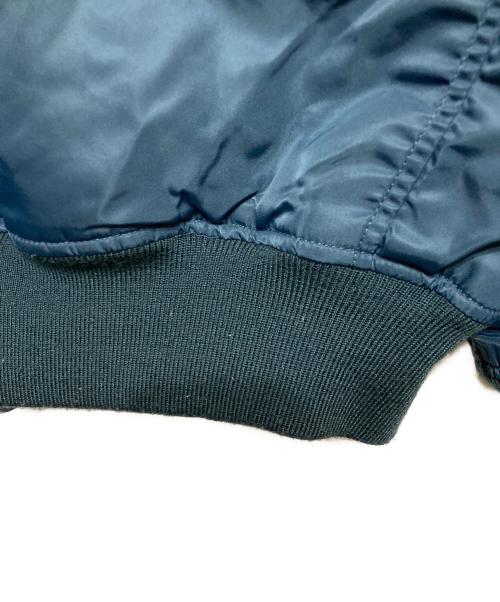 AVIREX（アヴィレックス）AVIREX (アヴィレックス) リフレクトステンシル MA-1 フライトジャケット ネイビー サイズ:2XLの古着・服飾アイテム