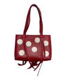 MANSUR GAVRIEL（マンサーガブリエル）の古着「レザートートバッグ」｜レッド