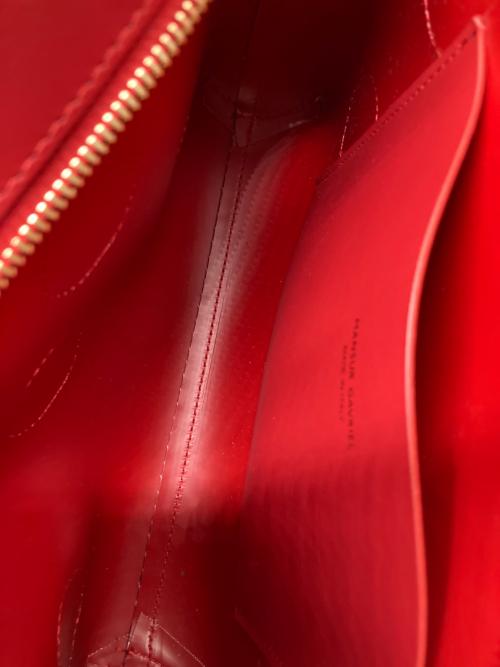 MANSUR GAVRIEL（マンサーガブリエル）mansur gavriel (マンサーガブリエル) レザートートバッグ レッドの古着・服飾アイテム